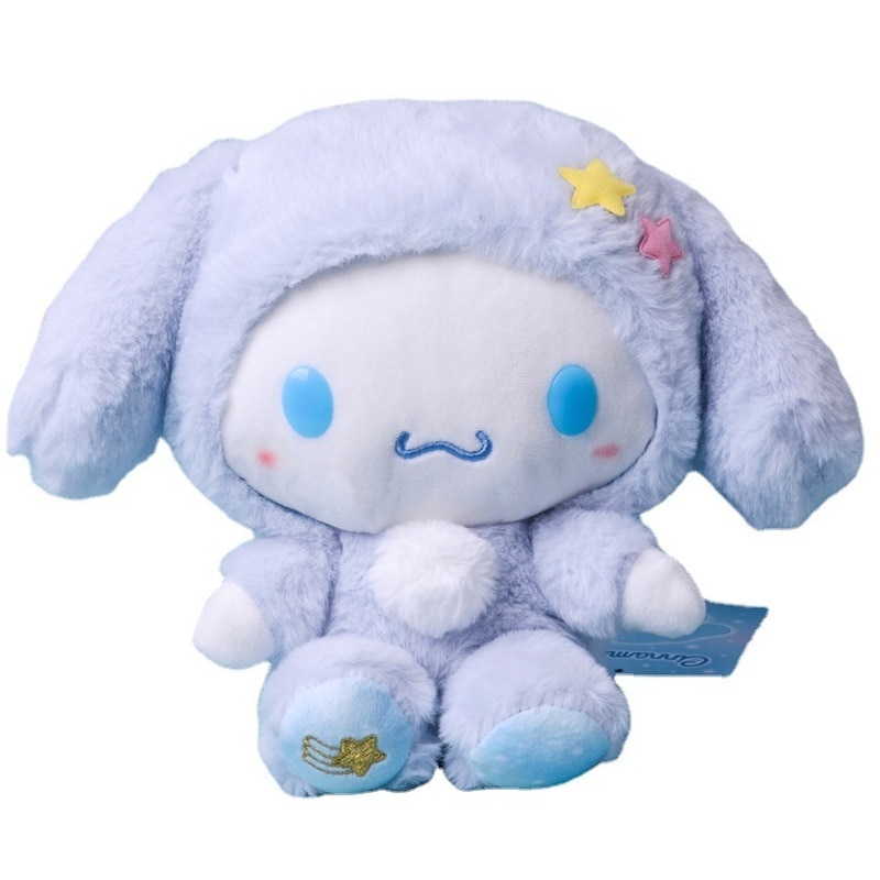 Sanrio Cartoon Kawali Kuromi Hello Kitty My Melody Cinnamoroll Pillow Plush Toys Soft Stuffed Dolls for - Bubble Gun